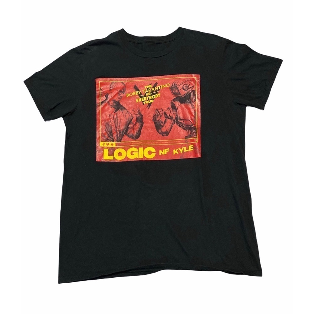 Logic The Bobby Tarantino vs Everybody Tour Tee Size Large